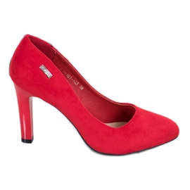 J. Star Pompe eleganti rosso
