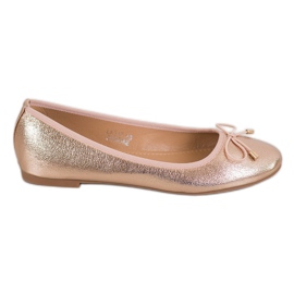 Seastar Ballerine in ecopelle d'oro