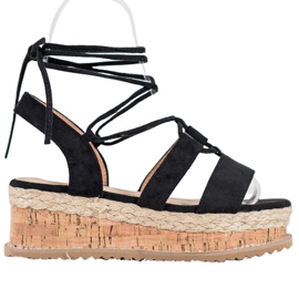 Seastar Zeppe alla moda legate nero