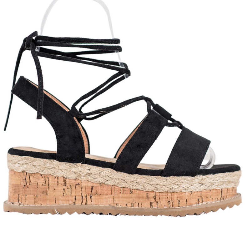 Seastar Zeppe alla moda legate nero