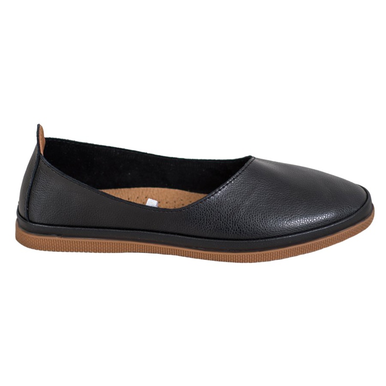 Scarpe VINCEZA Slip On in pelle nero