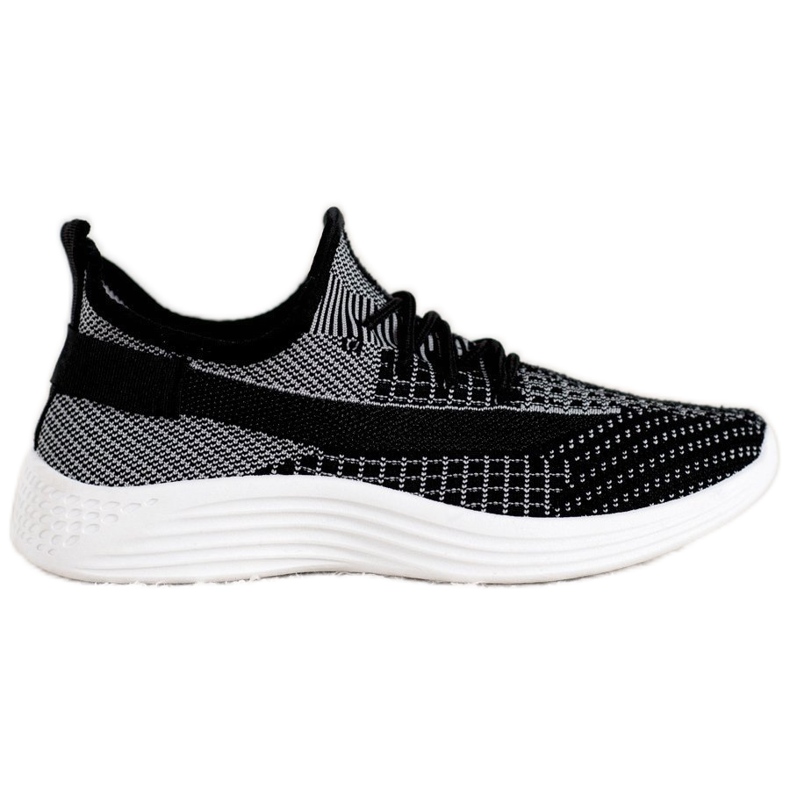 Scarpe in tessuto MCKEYLOR bianca nero