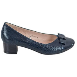 Décolleté Con Fiocco VINCEZA blu