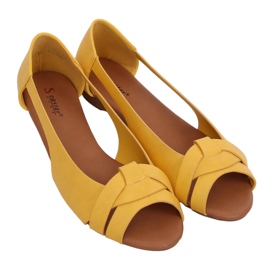 Ballerine taglio miele CC221P Giallo