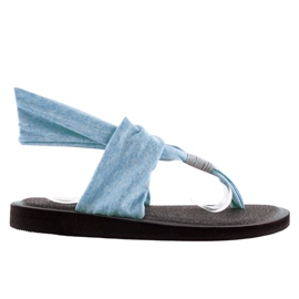Blu DD81P Infradito blu, cotone