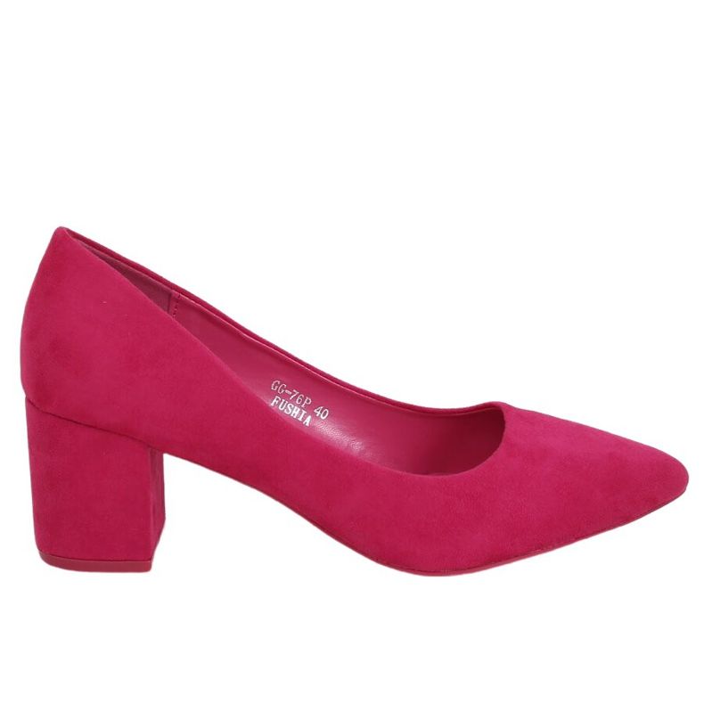 Décolleté su un fucsia GG-76P Fushia post rosa