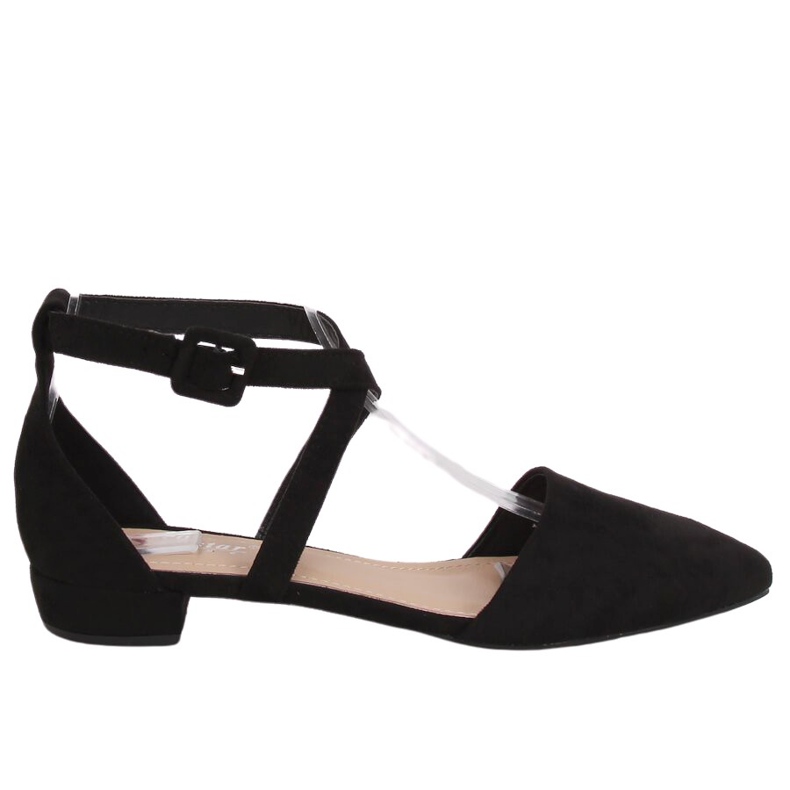 Nero LL-213P Ballerine taglio nero
