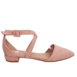 Ballerine rosa ritagliate LL-213P Rosa