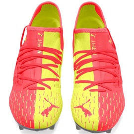 Scarpe da calcio Puma Future M 5.3 Netfit Osg Fg Ag 105936 01 rosso arancia