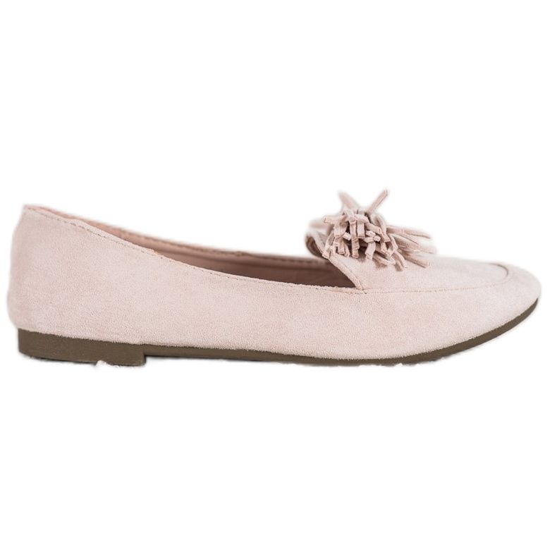 Nio Nio Mocassini con frange beige