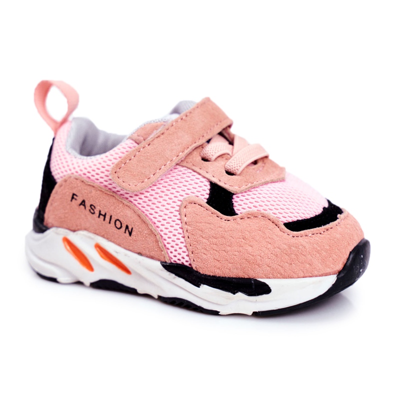 Apawwa Scarpe Sportive per Bambini con Velcro Rosa Yetto