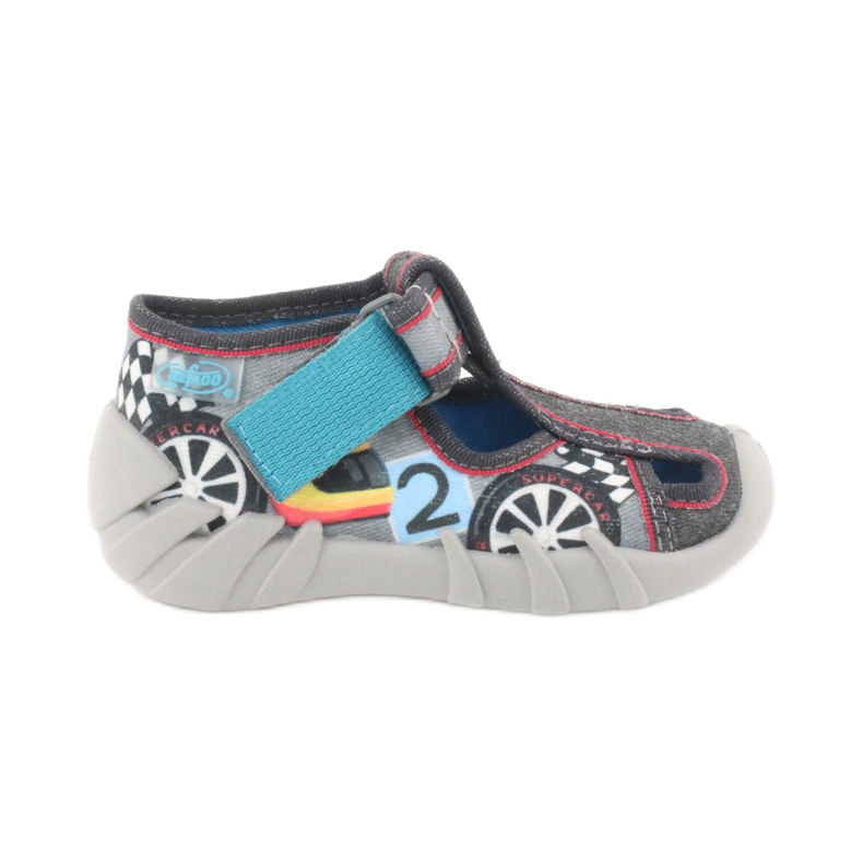 Scarpe per bambini Befado 190P096 grigio multicolore