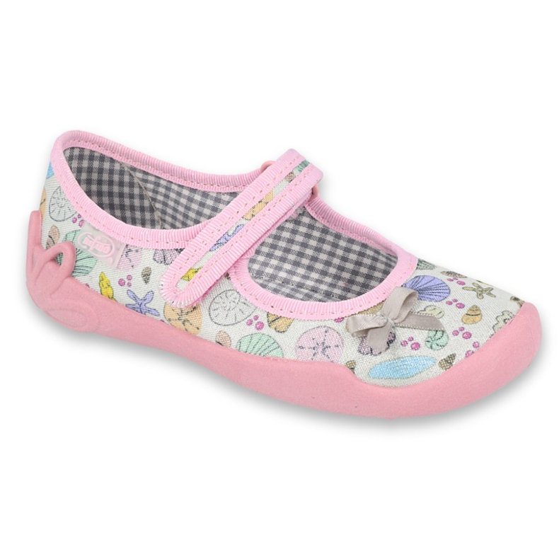 Scarpe per bambini Befado 114X389 rosa grigio multicolore