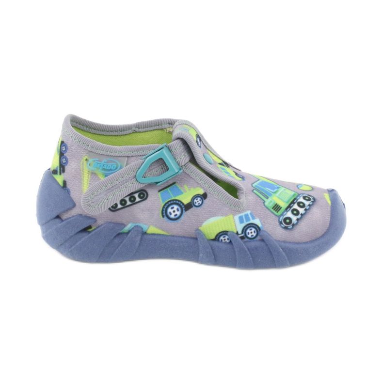 Scarpe per bambini Befado 110P371 blu grigio verde