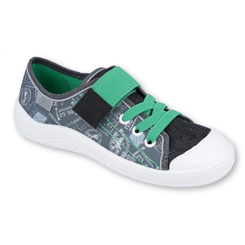 Scarpe per bambini Befado 251Y133 grigio multicolore verde