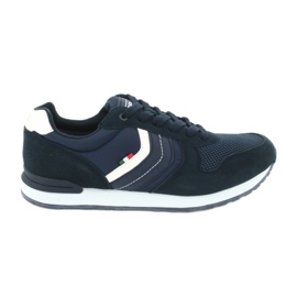 NEWS NOVITÀ scarpe sportive da uomo 20MN20-2150 bianca blu navy