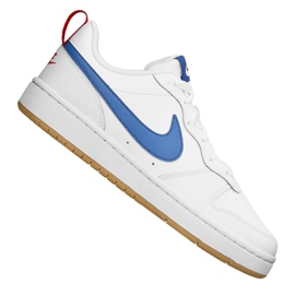 Nike Court Borough Low 2 (GS) Jr BQ5448-109 scarpe bianco