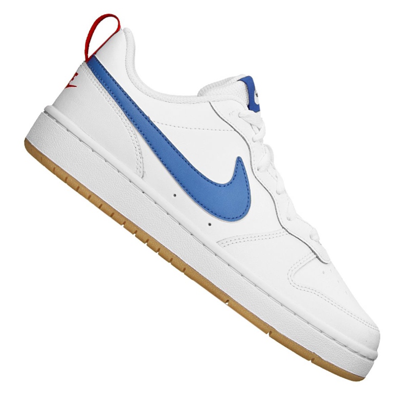 Nike Court Borough Low 2 (GS) Jr BQ5448-109 scarpe bianca