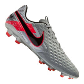 Nike Legend 8 Academy Mg M AT5292-906 scarpe da calcio grigio d'argento