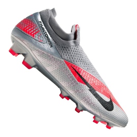 Scarpe da calcio Nike Phantom Vsn 2 Elite Df Fg M CD4161-906 multicolore argento