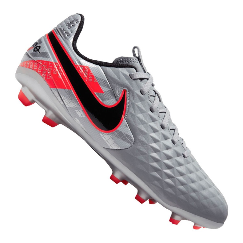 Nike Legend 8 Academy Mg Jr AT5732-906 scarpe da calcio multicolore d'argento