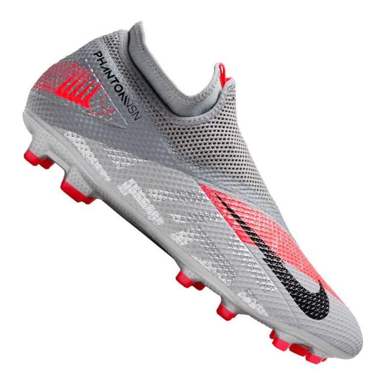 Nike Phantom Vsn 2 Academy Df Mg M CD4156-906 scarpe da calcio multicolore grigio
