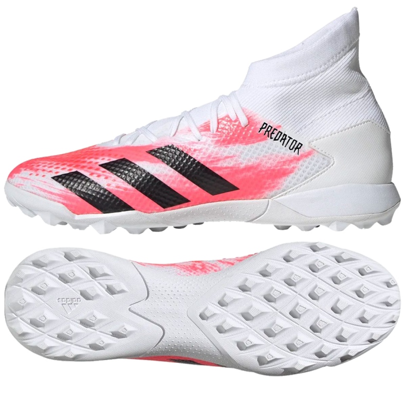 Scarpe da calcio Adidas Predator 20.3 Tf M EG0913 multicolore bianca