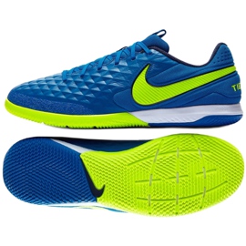 Scarpe indoor Nike Tiempo Legend 8 Pro Ic M AT6134-474 multicolore blu