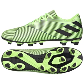 Scarpe da calcio Adidas Nemziz 19.4 FxG M FV3996 multicolore verde
