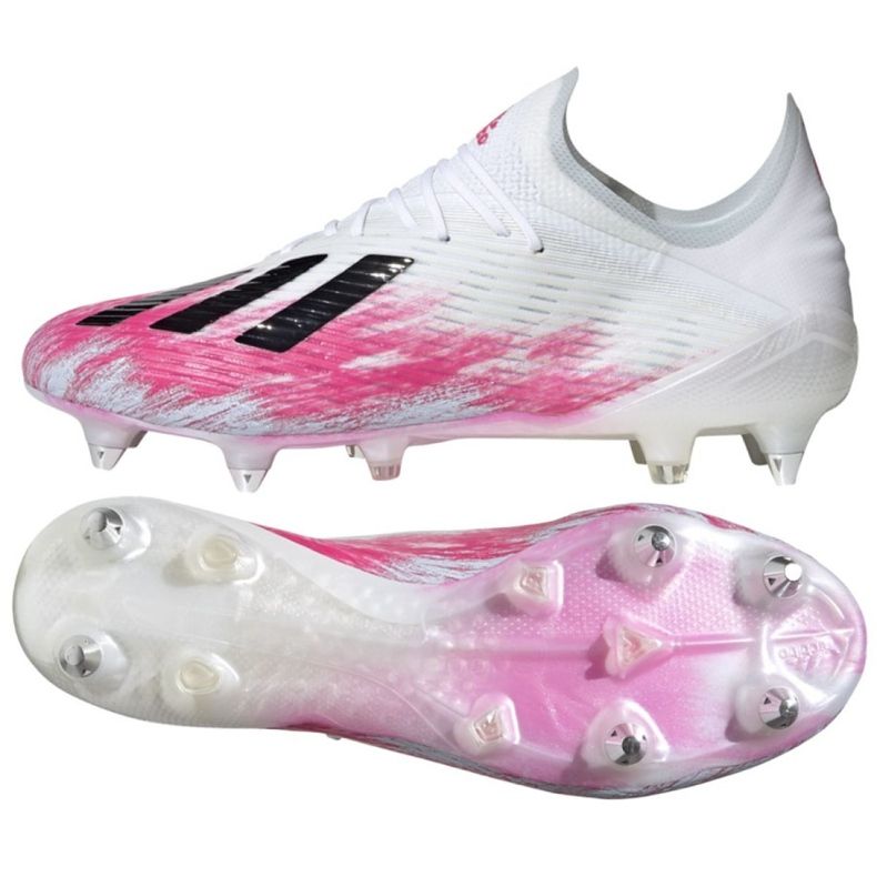 Scarpe da calcio Adidas X 19.1 Sg M EG7143 multicolore bianca
