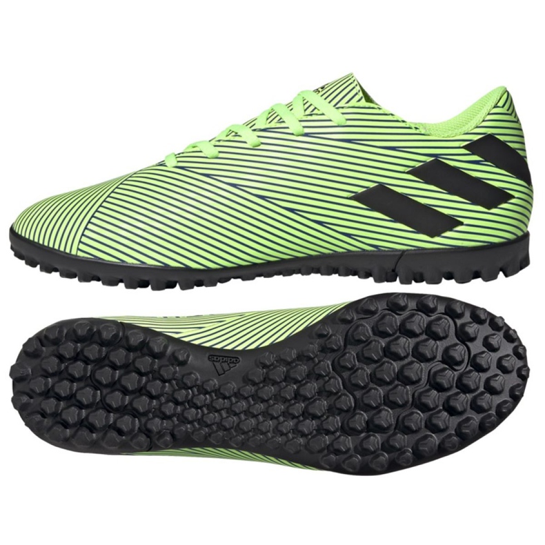 Scarpe da calcio Adidas Nemeziz 19.4 Tf M FV3317 multicolore verde