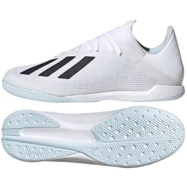 Scarpe indoor adidas X 19.3 In M EG7153 multicolore bianca
