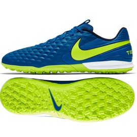 Scarpa da calcio Nike Tiempo Legend 8 Academy Tf M AT6100-474 blu blu