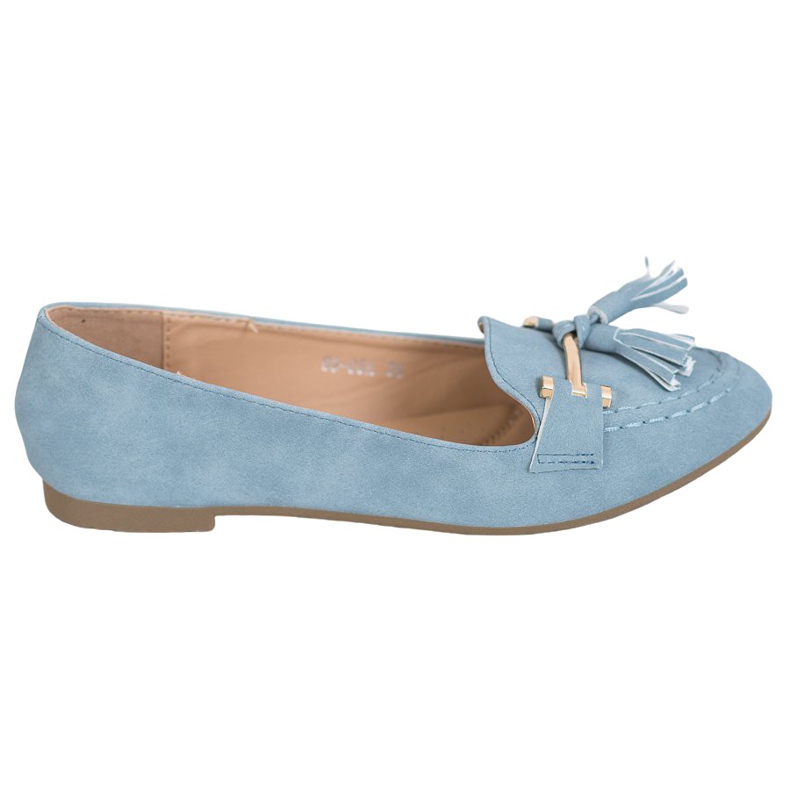 Nio Nio Mocassini Eleganti Con Frange blu