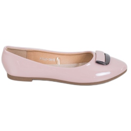Ballerine laccate VINCEZA rosa