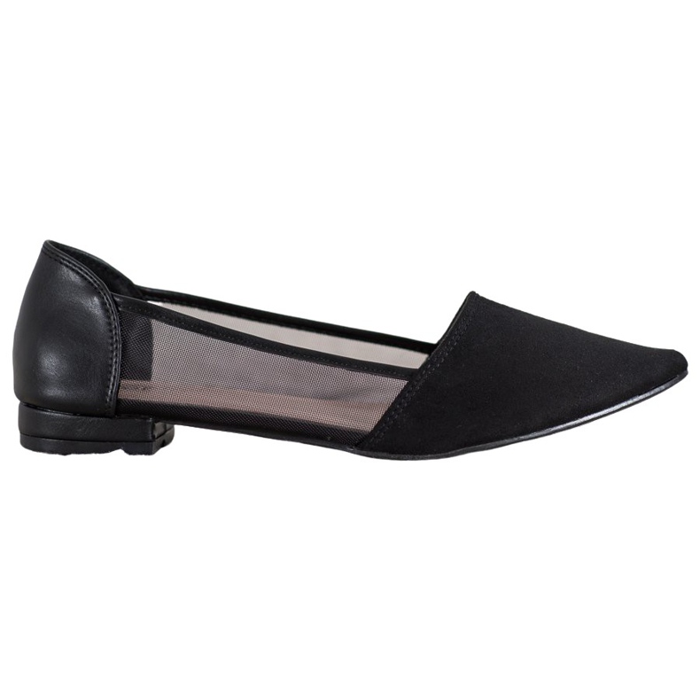 Evento Ballerine Nere Con Rete nero