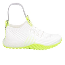 Evento Sneakers Con Suola Neon bianco