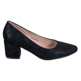 W. Potocki Scarpe classiche col tacco alto nero