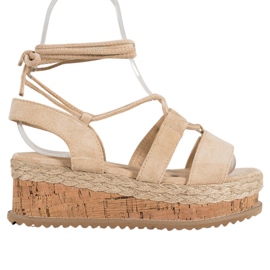 Seastar Zeppe alla moda legate marrone