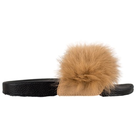 Seastar Pantofole Con Pelliccia marrone