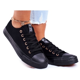 NEWS Sneakers Donna Materiale Basso Nero Ecoma
