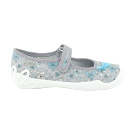 Scarpe per bambini Befado 114Y408 blu grigio