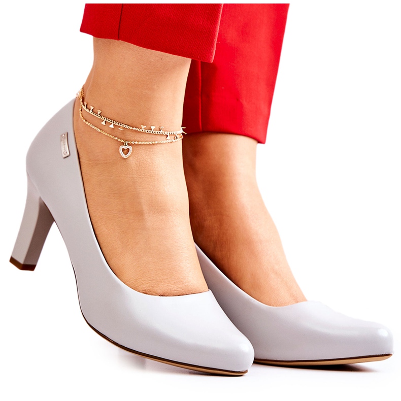 Décolleté Donna Sergio Leone Grigio Opaco Orsola