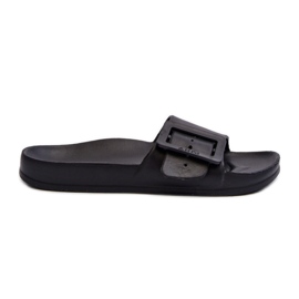 Pantofole da Donna Big Star con Fibbia Nere FF274A389 nero