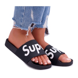 SEA Pantofole da donna nere Super Losaria nero