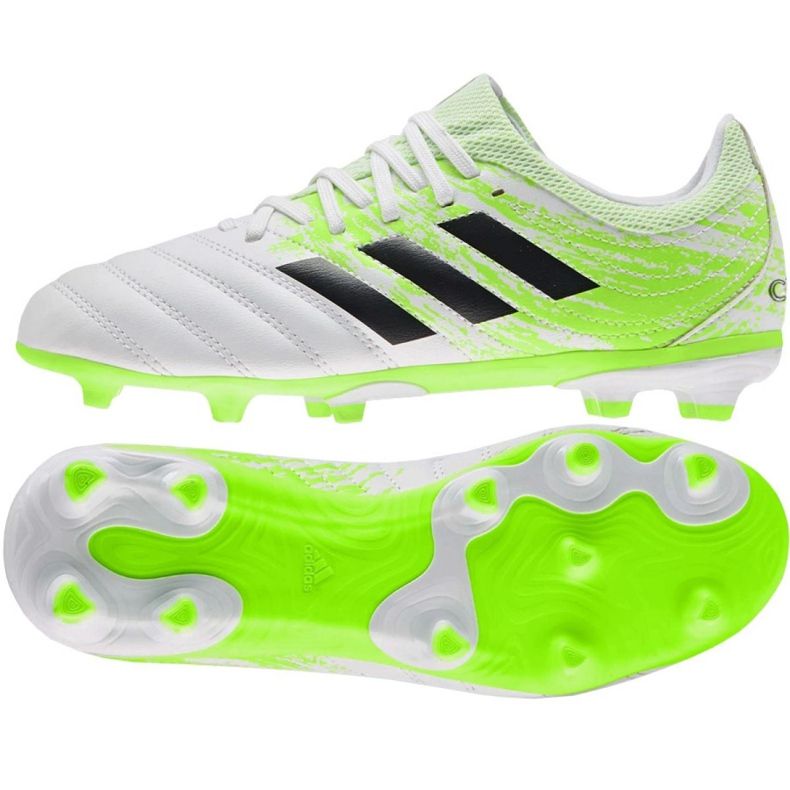 Scarpe da calcio Adidas Copa 20.3 Fg Jr EF1913 multicolore verde