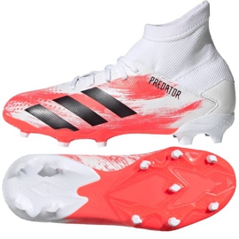 Scarpe da calcio Adidas Predator 20.3 Fg Jr EG0927 multicolore bianco