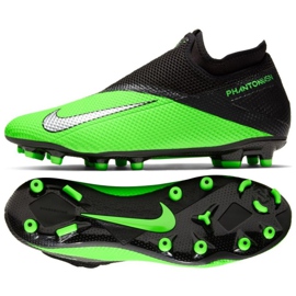 Nike Phantom Vsn 2 Academy Df Fg Mg M CD4156-306 scarpe da calcio multicolore verde