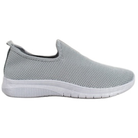 Super Mode Scarpe sportive slip-on grigio