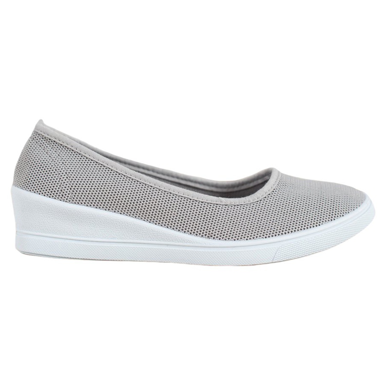 SHELOVET Ballerine casual grigie grigio